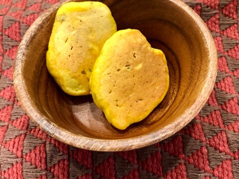 離乳食完了期＊かぼちゃパンケーキ